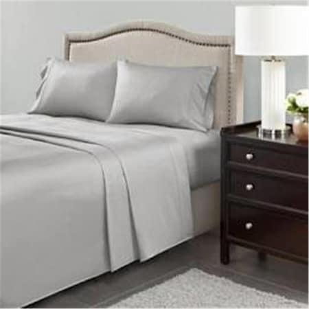 Madison Park Queen Size Pima Cotton Sheet Set, Light Grey MP20-5054